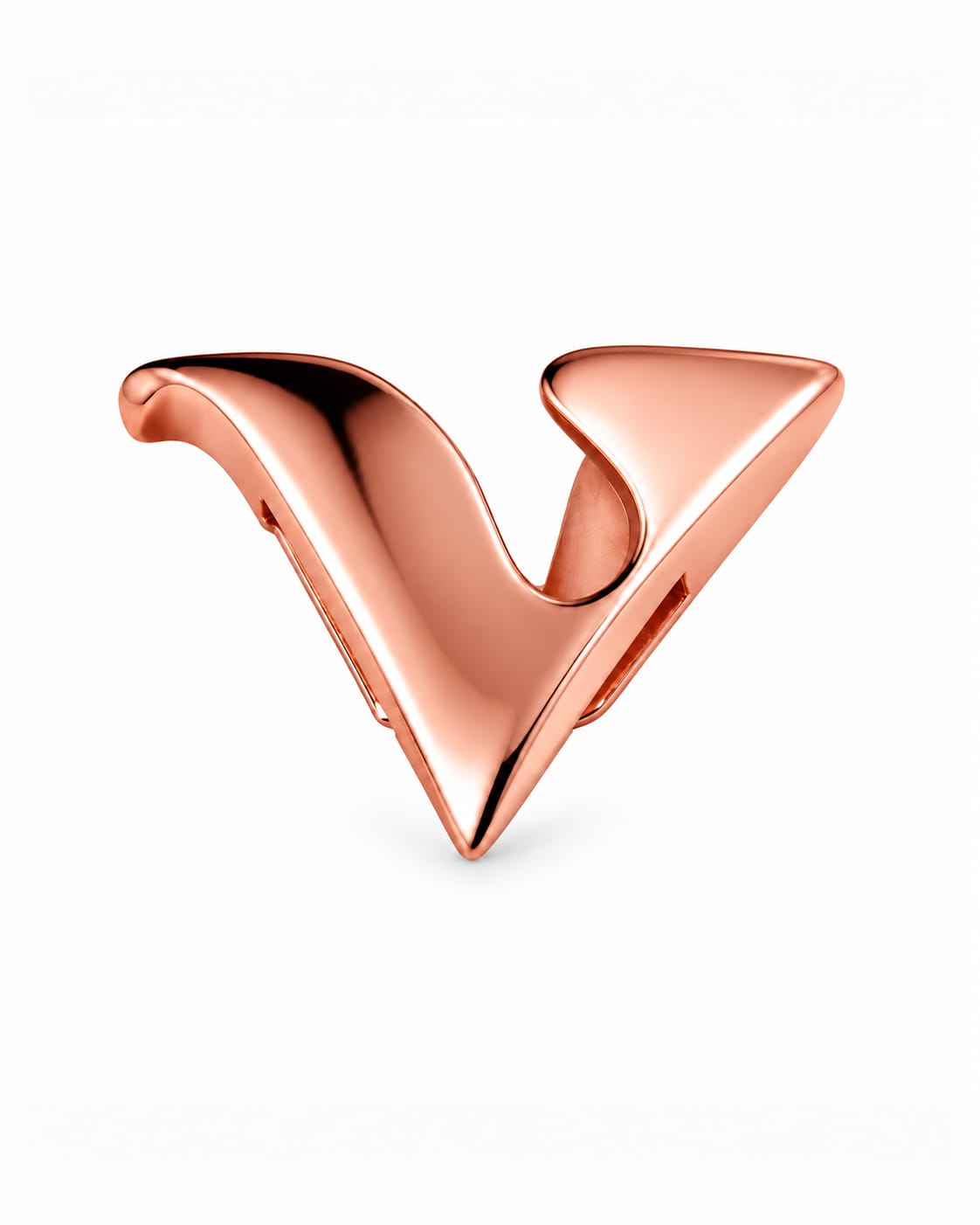14K Rose Gold VBuckle