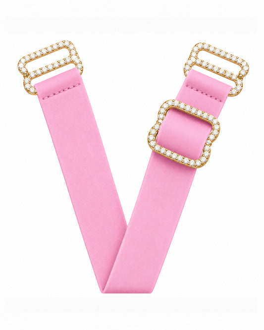 Diamond-lined 14K Yellow Gold VStraps