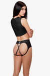 Calzoncillos con tira transparente - Compacto, Negro